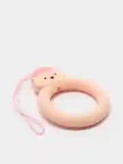 Фуксия чехол с объёмным рисунком для Airpods 1, 2, 3D