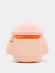 Фуксия чехол с объёмным рисунком для Airpods 1, 2, 3D