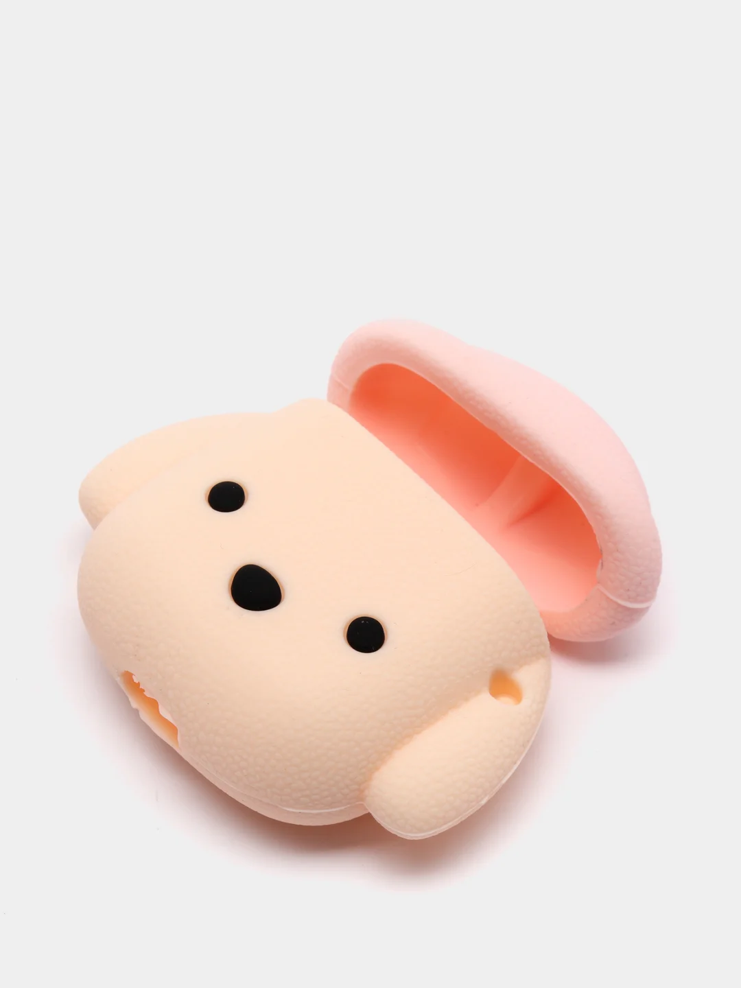 Фуксия чехол с объёмным рисунком для Airpods 1, 2, 3D