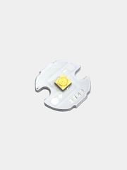 Светодиод мощный CREE XTE 1-3W 3-3.6V (0.3-1A) 4500-5000K на радиаторе 16мм