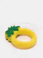 Тёмно-розовый чехол с объёмным рисунком для Airpods 1, 2, 3D