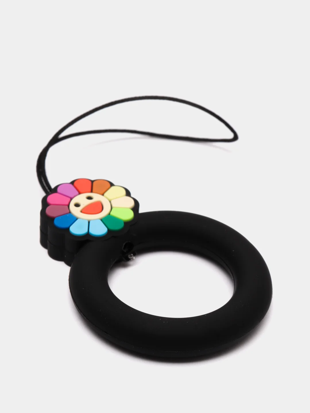 Черный чехол с объёмным рисунком для Airpods 1, 2, 3D