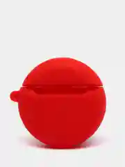 Алый чехол с объёмным рисунком для Airpods 1, 2, 3D
