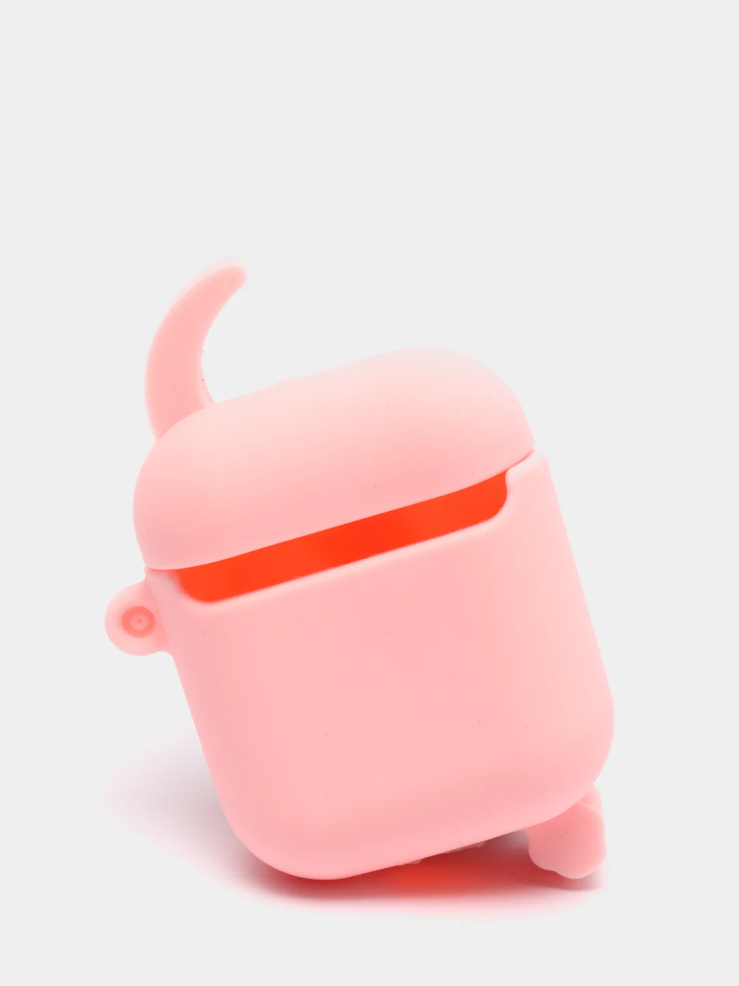 Бежевый чехол с объёмным рисунком для Airpods 1, 2, 3D