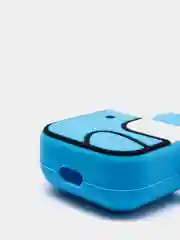 Белый чехол с объёмным рисунком для Airpods 1, 2, 3D