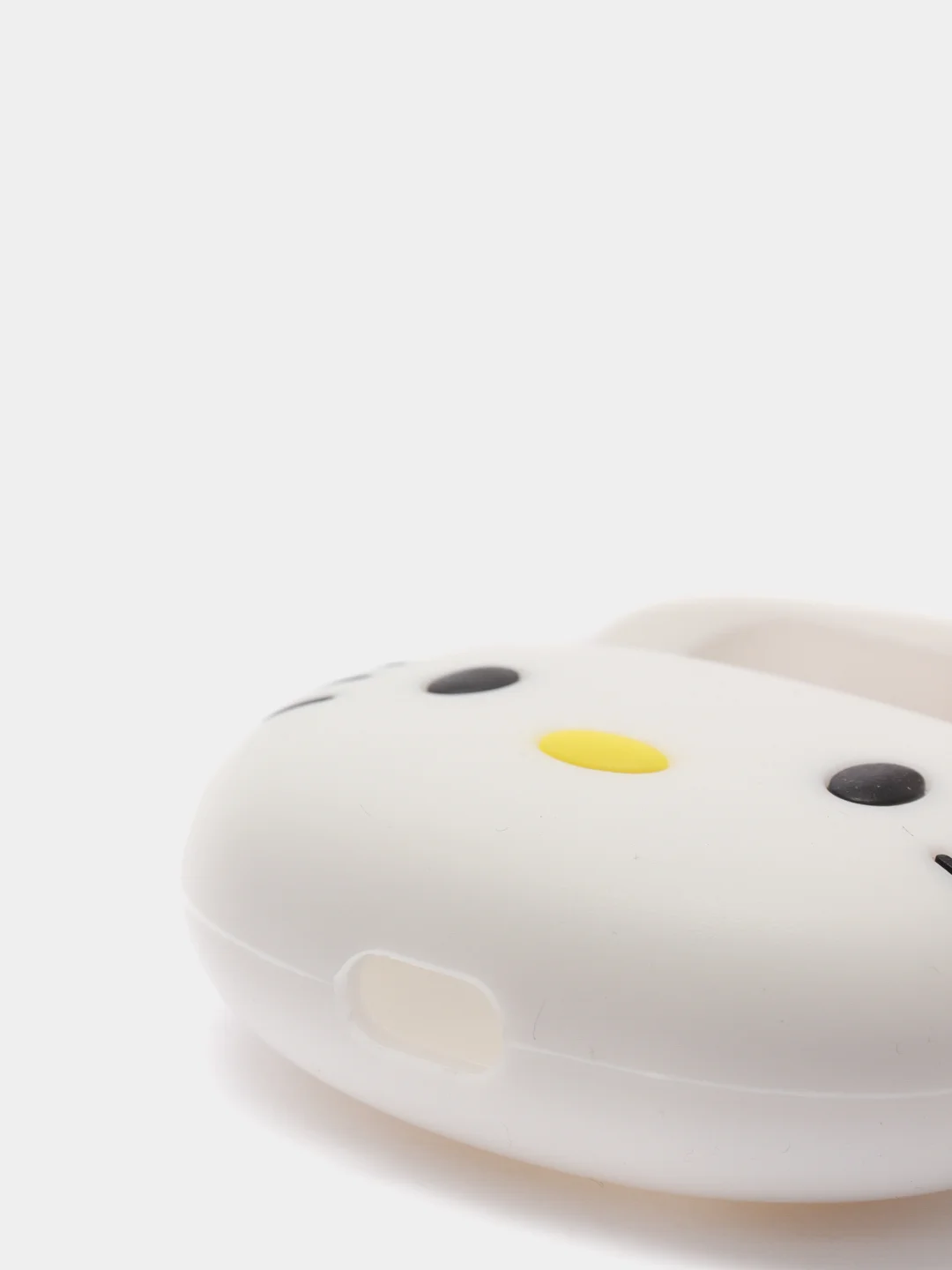 Пастельно-коралловый чехол с объёмным рисунком для Airpods 1, 2, 3D