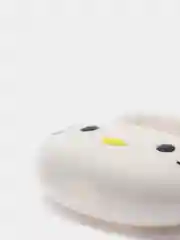 Пастельно-коралловый чехол с объёмным рисунком для Airpods 1, 2, 3D