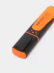 Оранжевый текстовыделитель BRAUBERG SUPER, 1 шт., прорезиненный корпус, линия 1-5 мм, цвета 6 видов