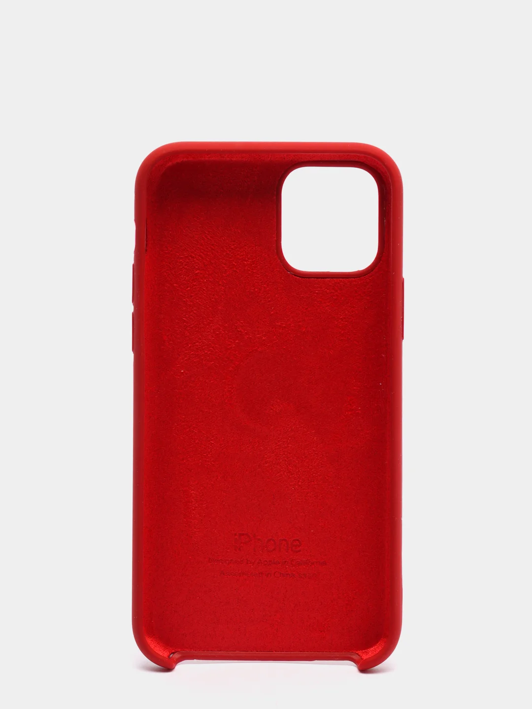Багровый чехол Silicone Case для iPhone 11 Pro