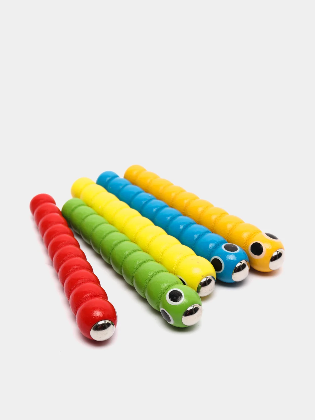 Коралловый магнитная рыбалка, деревянная игрушка поймай червяка