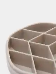 Белый форма для льда, шестиугольная