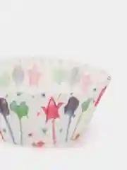 Зеленый форма бумажная для капкейк, 100 штук, 50*30 мм/ капсула бумажная