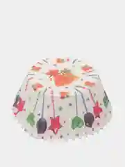 Зеленый форма бумажная для капкейк, 100 штук, 50*30 мм/ капсула бумажная