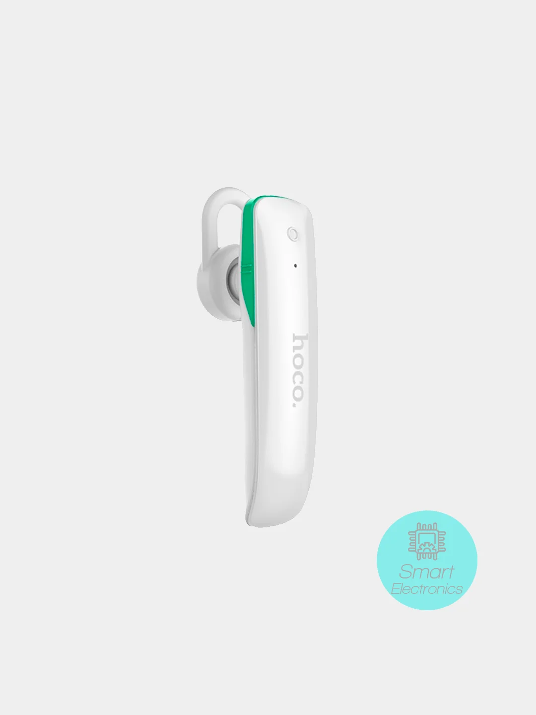 Белый bluetooth-гарнитура hoco E1