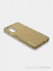 Золотой чехол блестящий Huawei P Smart 2021, накладка c блестками Honor PSmart 2021
