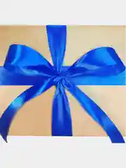 Синий коробка подарочная