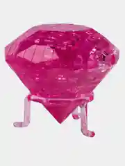 Красный кристал - 3D Crystal Blocks Puzzle (3D Пазл / Головоломка IQ 3D puzzle)