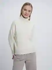 Белый водолазка женская