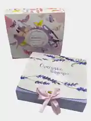 Голубой подарочный набор уходовой косметики Beauty Box/КОСМЕТИЧЕСКИЙ НАБОР