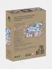 СКАЗОЧНЫЙ ЕДИНОРОГ - Контурный деревянный пазл головоломка HOBBY DAY