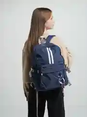 Рюкзак Полоски синий