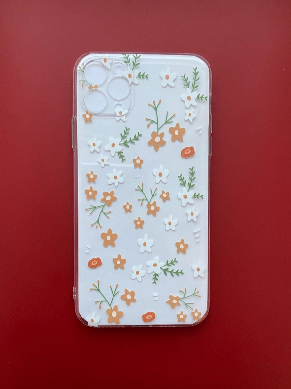 Чехол для Iphone 11 Pro Max/12 Mini с цветочным узором