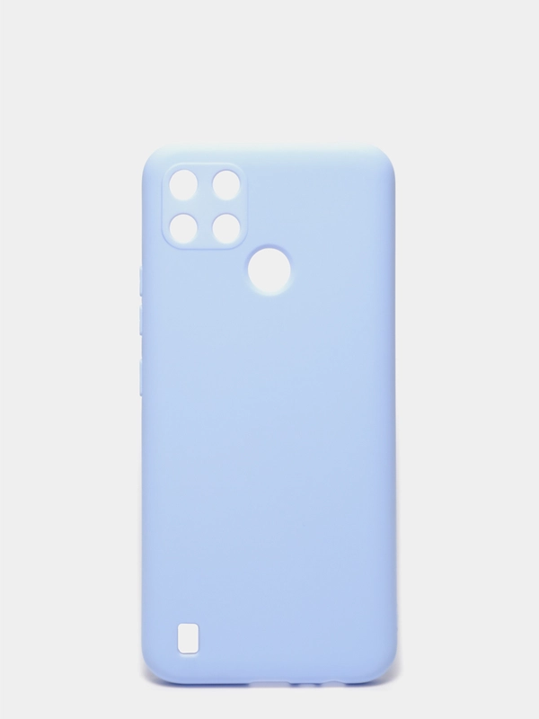 Чехол для Realme C21Y силиконовый, с защитой камеры