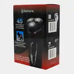 Черный бритва Sakura SA-5410BK, 3 головки