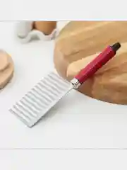 Овощерезка фигурная Доляна "Вкус", 18,5 x 5,5 см, цвет бордовый