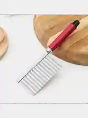 Овощерезка фигурная Доляна "Вкус", 18,5 x 5,5 см, цвет бордовый