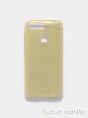 Золотой чехол блестящий Honor 7C, 7A Pro, Huawei Y6 2018, Y6 Prime 2018 накладка с блёстками Хонор