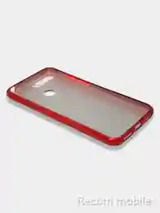 Красный чехол блестящий Honor 7C, 7A Pro, Huawei Y6 2018, Y6 Prime 2018 накладка с блёстками Хонор