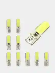 Светодиодные лампы (2шт) canbus в габарит, салон, подсветка номера 12LED silicon