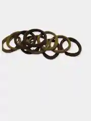 Коричневый резинки бесшовные для волос цветные