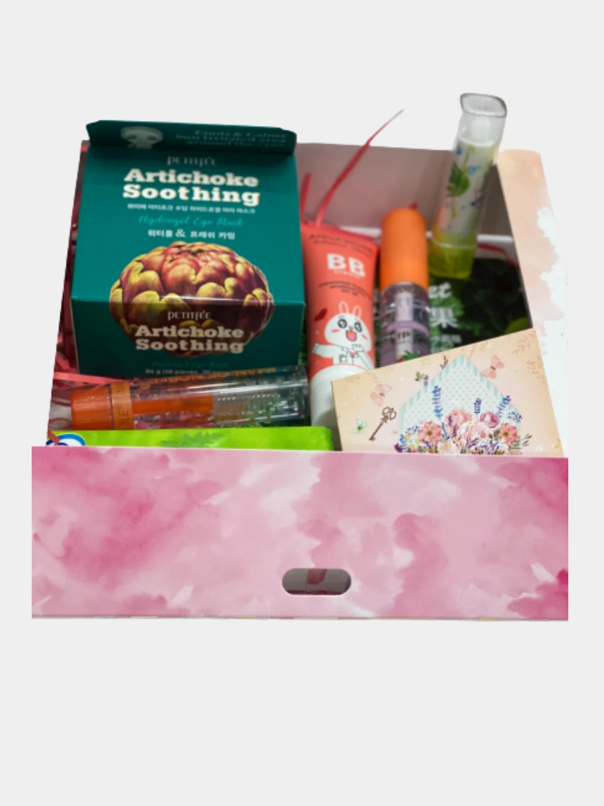 Розовый подарочный набор уходовой косметики Beauty Box/КОСМЕТИЧЕСКИЙ НАБОР