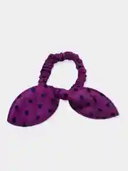Фиолетовый резинка для волос с ушками