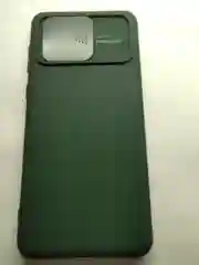 Зеленый чехол Samsung A02, M02 с защитой камеры, раздвижное окно