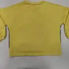 Свитшот укороченный с принтом и стразами