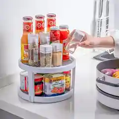 Поднос вращающийся, крутящийся поднос, вращающийся поднос для специй, полка, этажерка