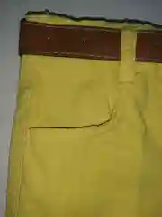 Брюки с ремешеком