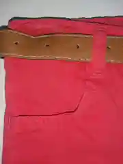 Брюки с ремешеком