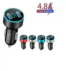 Золотой автомобильное зарядное устройство, 2 USB, 3.1 А