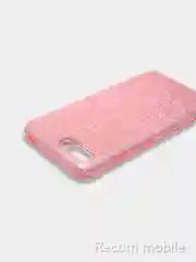 Розовый чехол блестящий Honor 10, накладка с блёстками Хонор 10