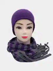 Шапка с шарфом, 2 цвета
