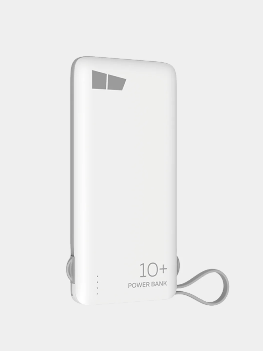 Белый внешний аккумулятор More Choice PВ42S-10, 10000 mAh, 2 USB