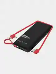Черный внешний аккумулятор More Choice PВ42S-10, 10000 mAh, 2 USB