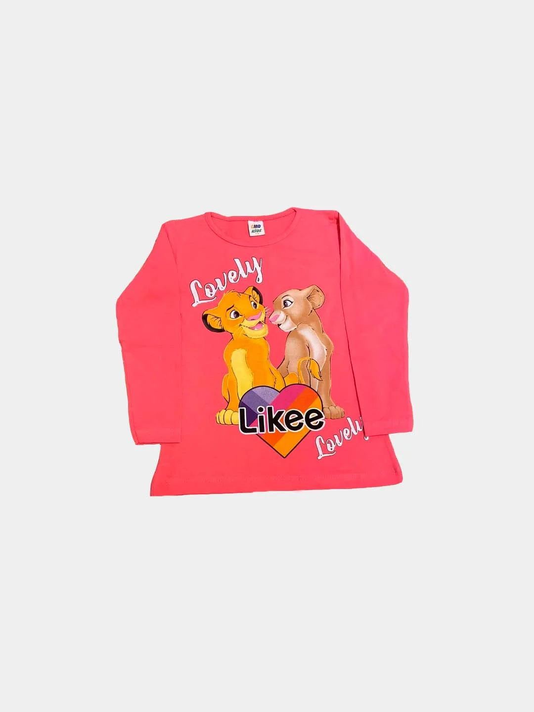 Конфетный лонгслив для девочек Likee