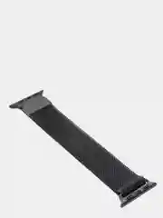 Черный ремешок для Apple Watch Миланская петля