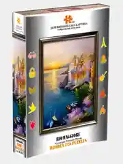 RIOMAGGIORE Пазл-картина Контурный деревянный пазл головоломка HOBBY DAY