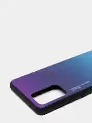 Голубой чехол градиентный на Samsung Galaxy A51/A71/A52/A72/A12/A13/A33/A53/A73/A50/S8/A22/S20/FE/S21